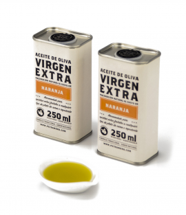 Aceite de Oliva Virgen Extra con Esencia de Naranja